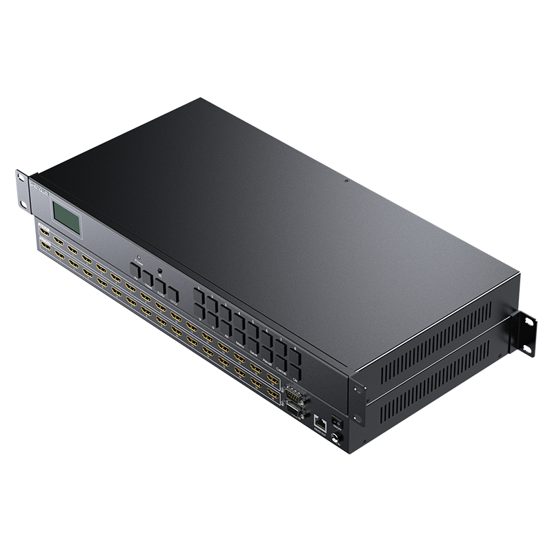 DHD11616 HDMI矩陣切換器16進16出 1080P音視頻同步高清會議矩陣切換器 拼接屏控制器 機架式