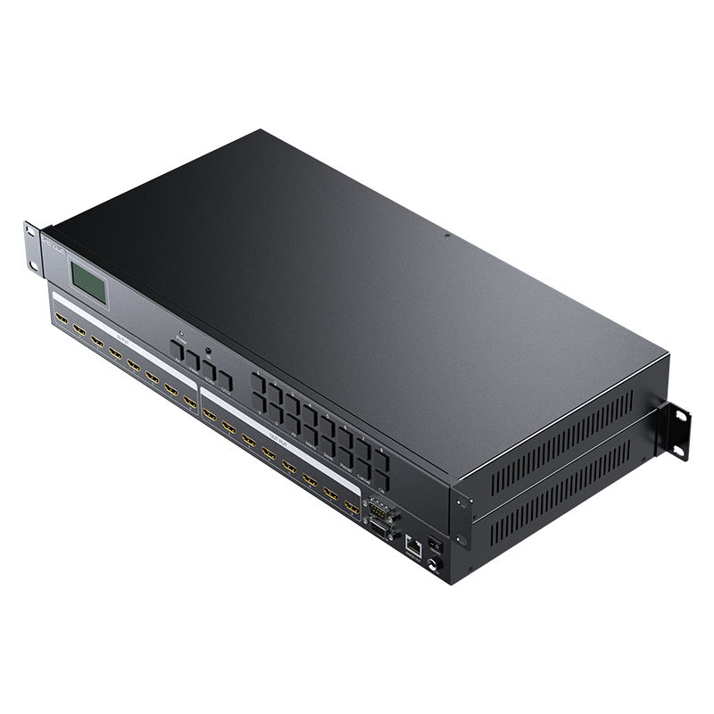 DHD10808 HDMI矩陣切換器8進8出 1080P音視頻同步高清會議矩陣切換器 拼接屏控制器 機架式