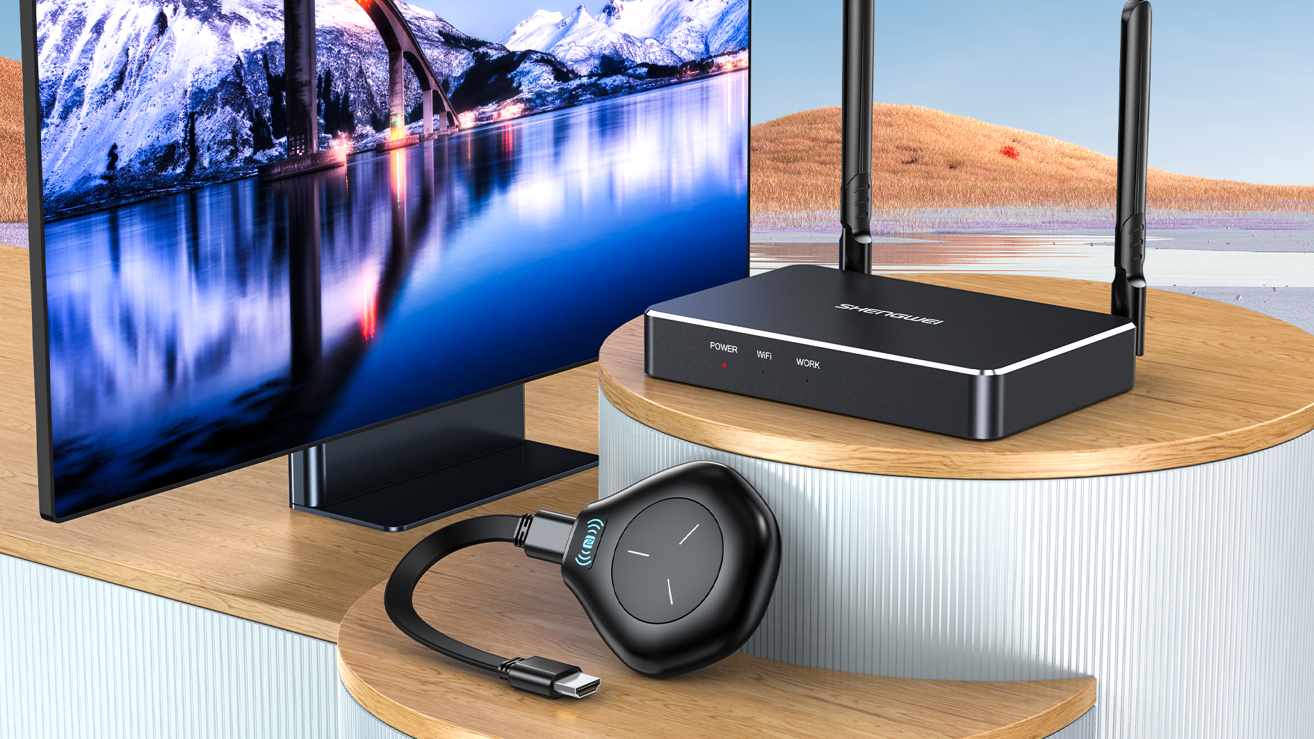 無線HDMI，開會投屏，鏡像同屏很靠譜！